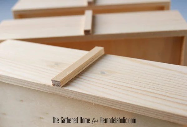 Handmade Miniature Card Catalog Storage Box | The Gathered Home for Bekob.com #cardcatalog #walkthrough #vintage