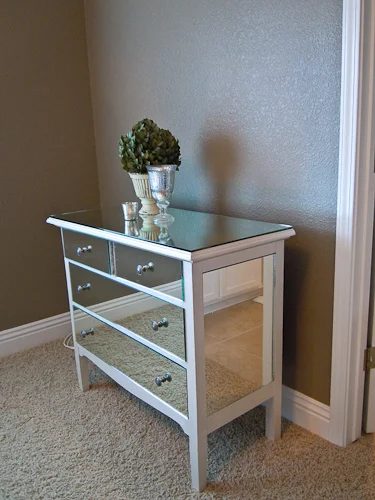 handmade mirrored dresser furniture walkthrough