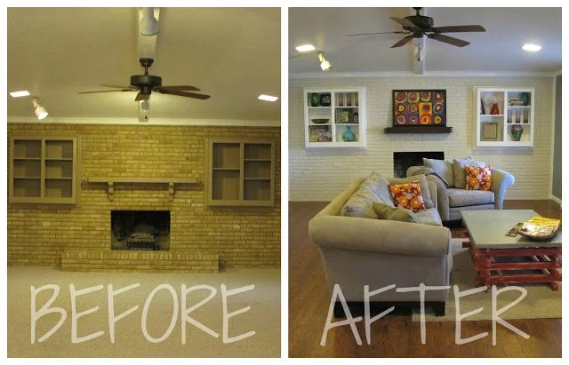 PPPaintbrushes, living room reveal
