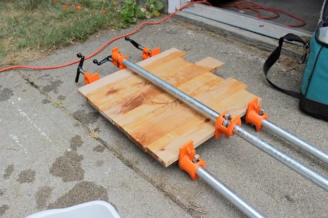 wood plank modern coffee table top, Home Coming featured on Bekob