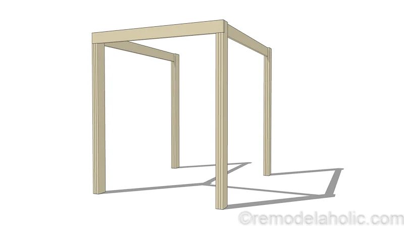 Modern Deck Pergola @Bekob 4