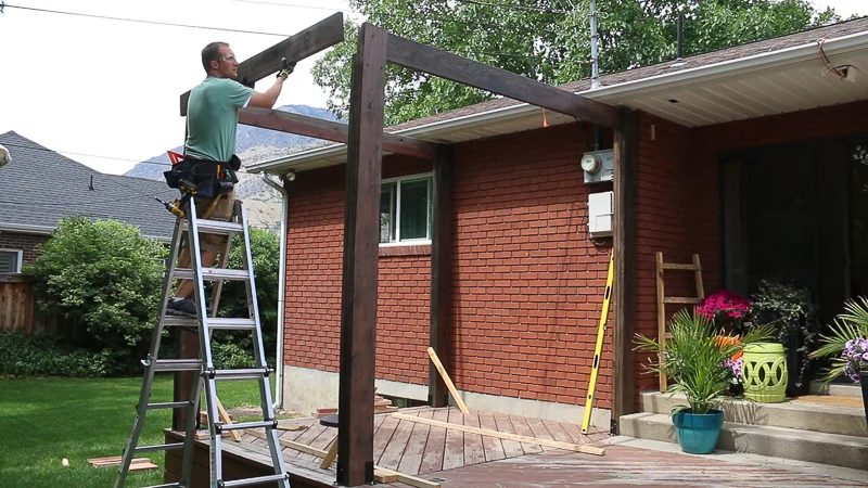 Modern Deck Pergola @Bekob 21