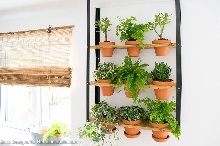 straightforward Diy Industrial Wall Planter