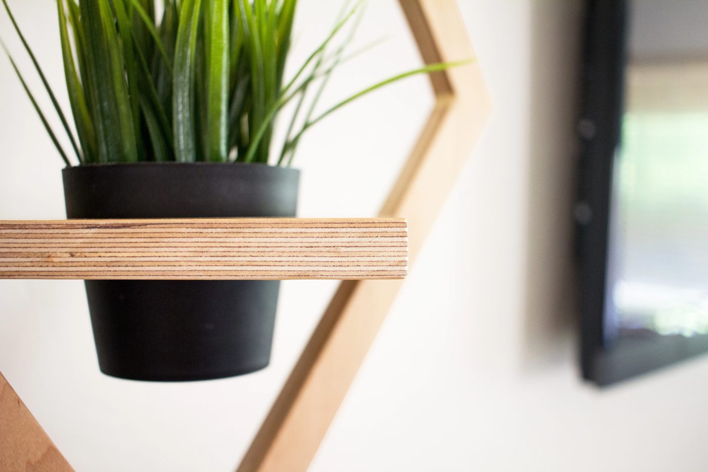 Handmade West Elm Modern Hanging Planter Knock-Off