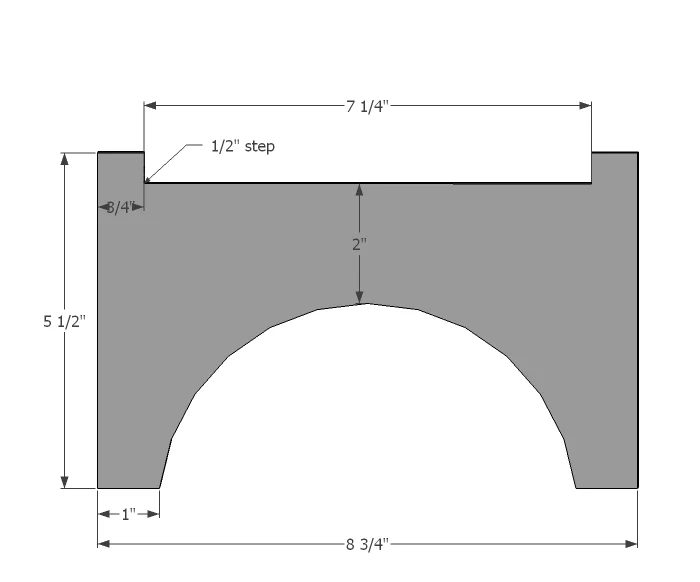 West Elm Planter Large Cutting Template 2