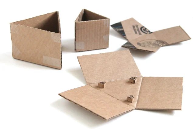 how to create a geometric concrete planter set, A Piece of Rainbow on Bekob