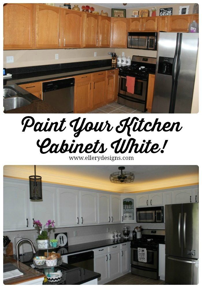 ellery designs painting cabinets