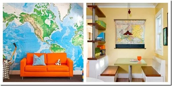 Nautical Map Wallpaper walkthrough