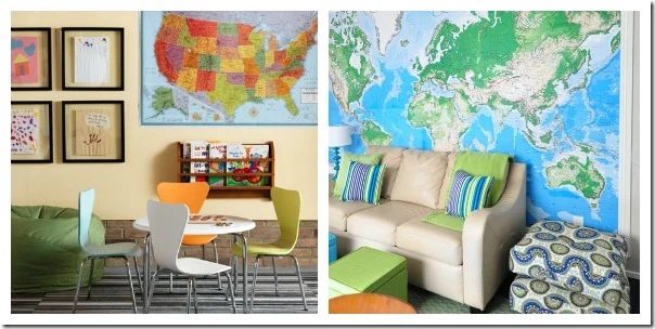 Nautical Map Wallpaper walkthrough