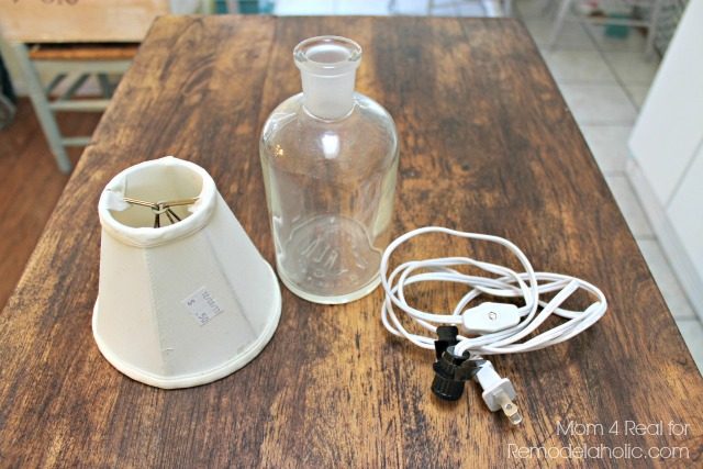 Handmade-Night-Light-from-Thrift-Shop-Finds