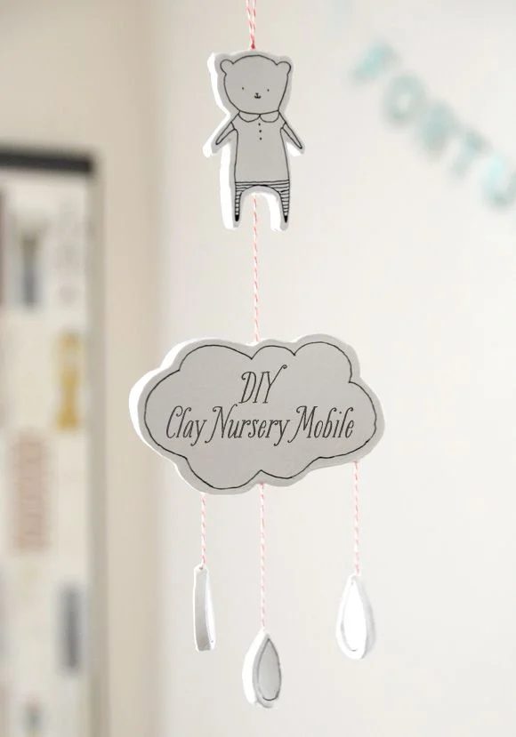 Clay Nursery Mobile