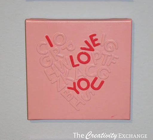 foam letter wall art