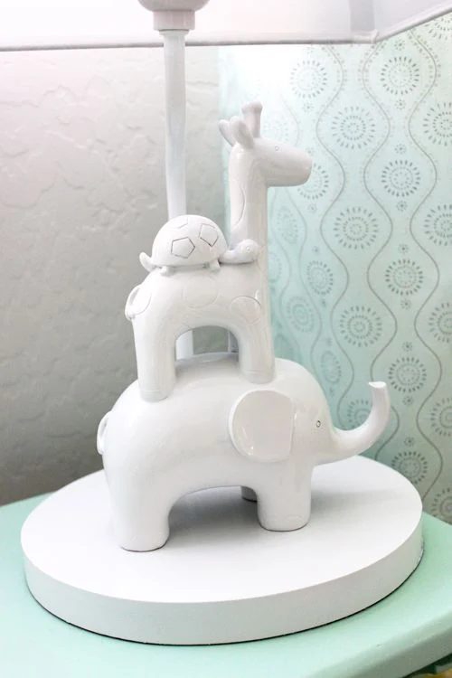 adler inspired nursery lamp
