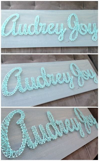 nail and string art