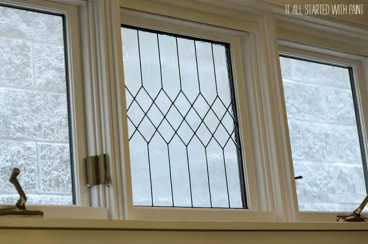 How To Handmade A Faux Leaded Glass Window It All Started With Paint On Bekob (1) 084412