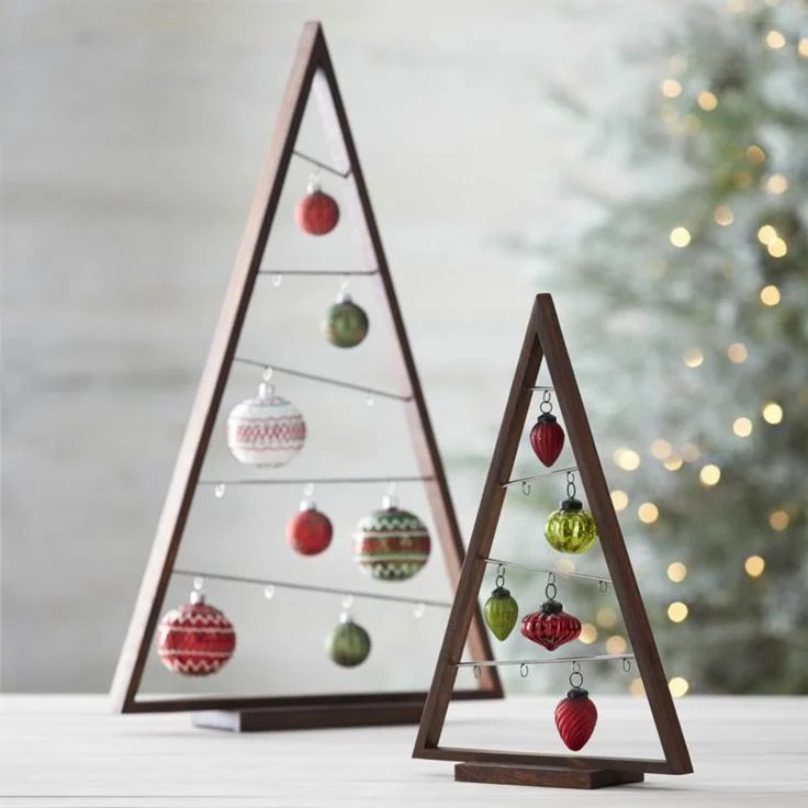ornament display tree from crate and barrel