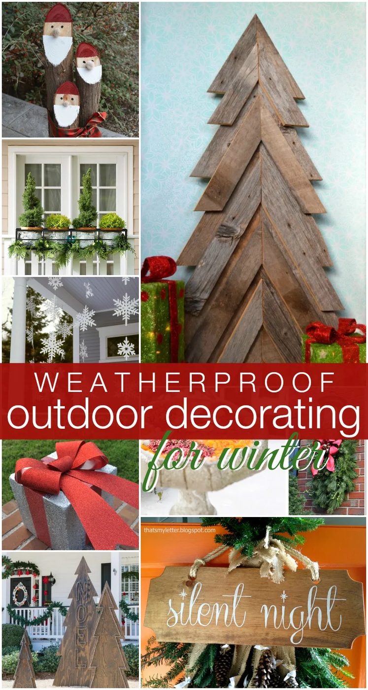 Outdoor Decorating for Winter @Bekob
