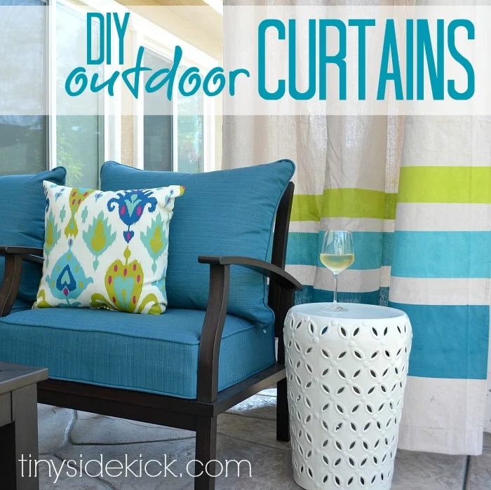 handmade outdoor curtains
