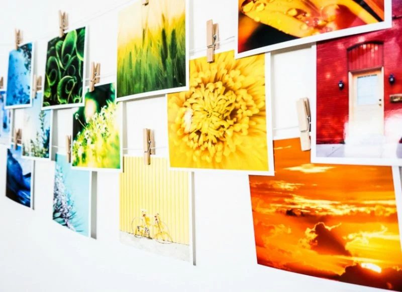 Print-at-Home Instagram-Style Rainbow Collage