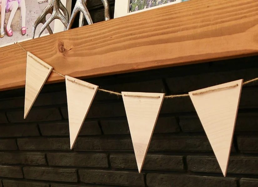 Make a Plywood Pennant Banner