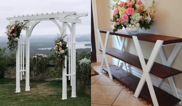 Handmade Outdoor Wedding Decoration options