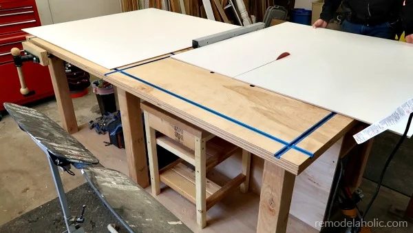 Cutting The Melamine For Refrigerator Cabinet Organizer #Bekob