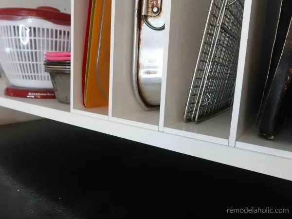 Diy Over The Fridge Cabinet Organizer, Ikea Kitchen Cabinet method #Bekob