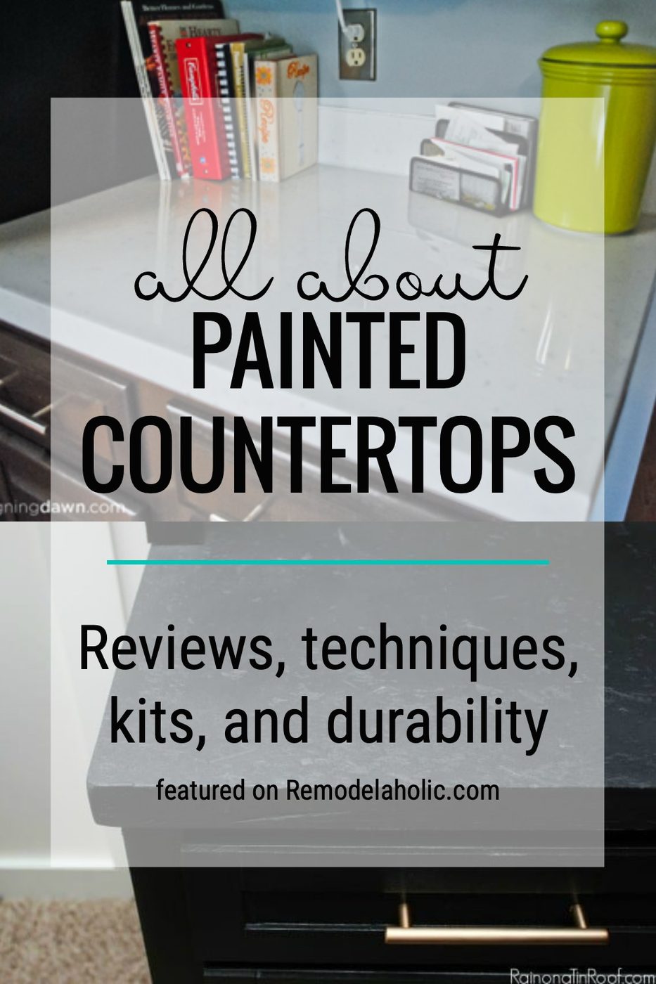 Learn All About How Well Painted Countertops Hold Up And Which Kits Are Worth Using Featured On Bekob.com