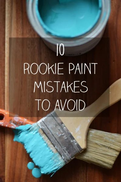 painted projects - tips and mistakes Decor Daydreams