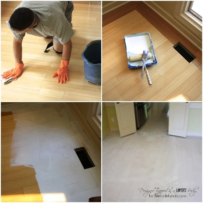 WOW! Paint and stencil your kitchen floors for high impact on a tiny modest-cost! Full walkthrough by Designer Trapped in a Lawyer's Body for Bekob.com!