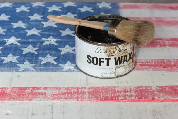 Handmade Pallet Slat Flag