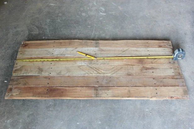 Handmade Pallet Slat Flag