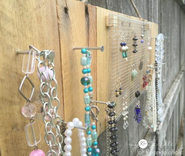 close up of jewelry holder