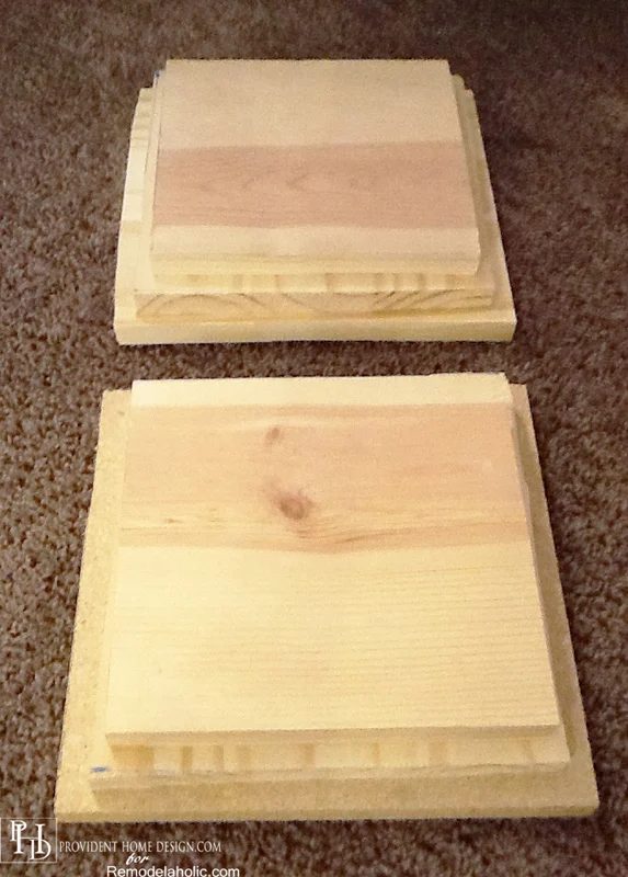 Handmade Bases for Pedstal Accent Table