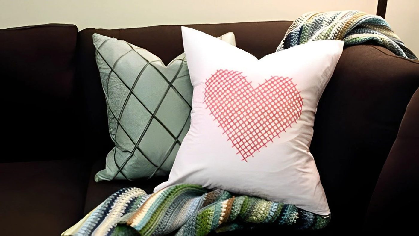Valentine Pillow Cover Heart Embroidery Large Scale Pink Red Pillow Heart 18 Featured Image 450x225 (1)