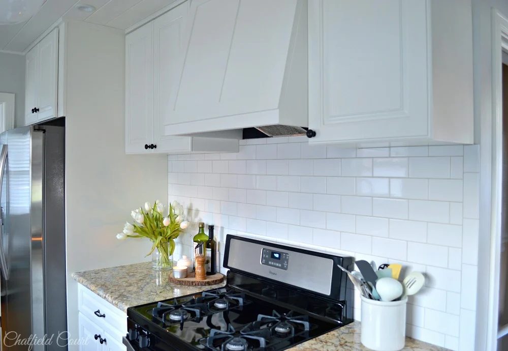 Complete kitchen remodel, Handmade tongue and groove plank ceiling, by Chatfield Court featured on @Bekob