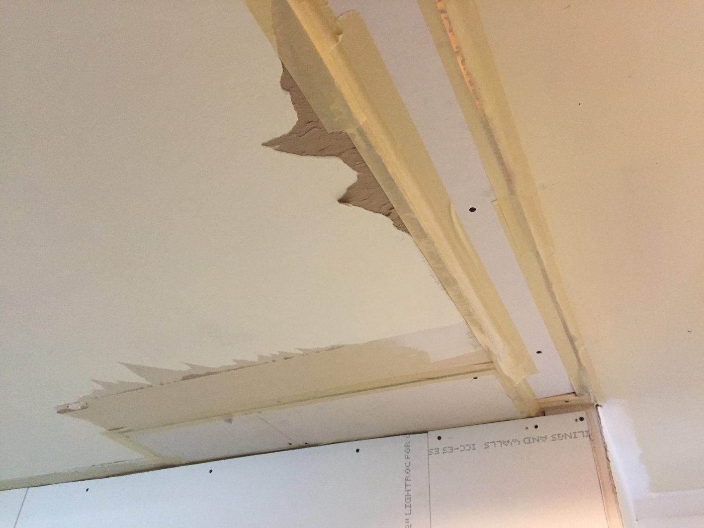 family room ceiling