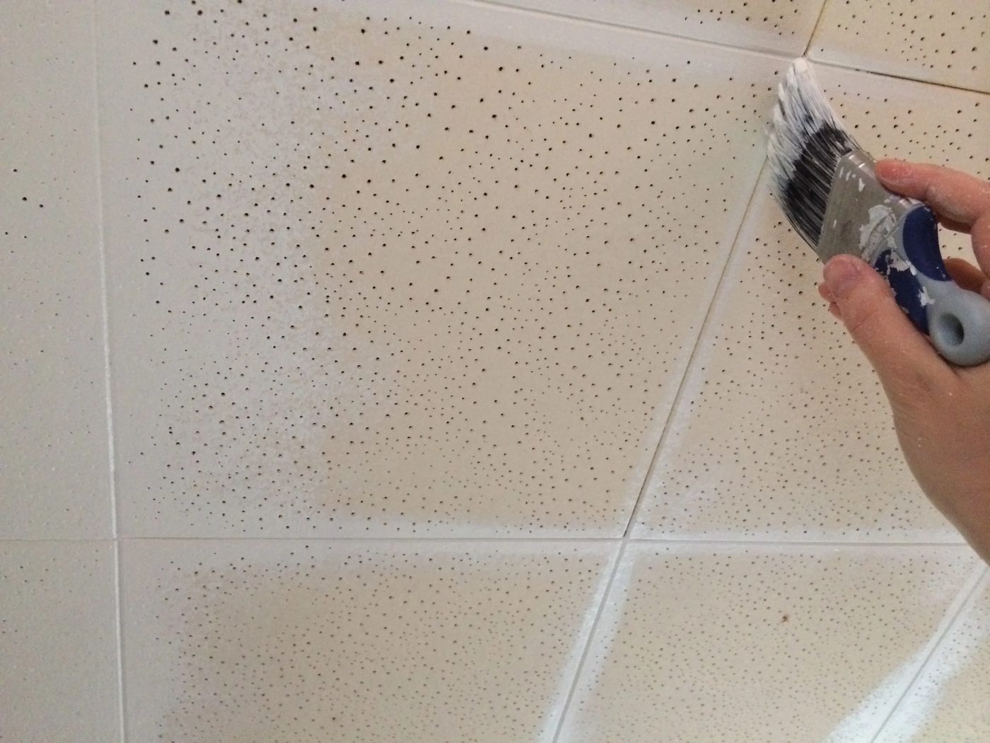 painting tile ceilings