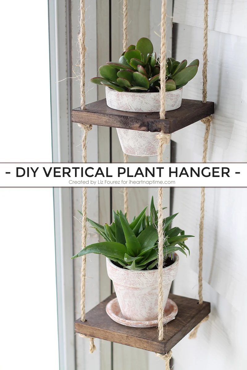 vertical hanging planter