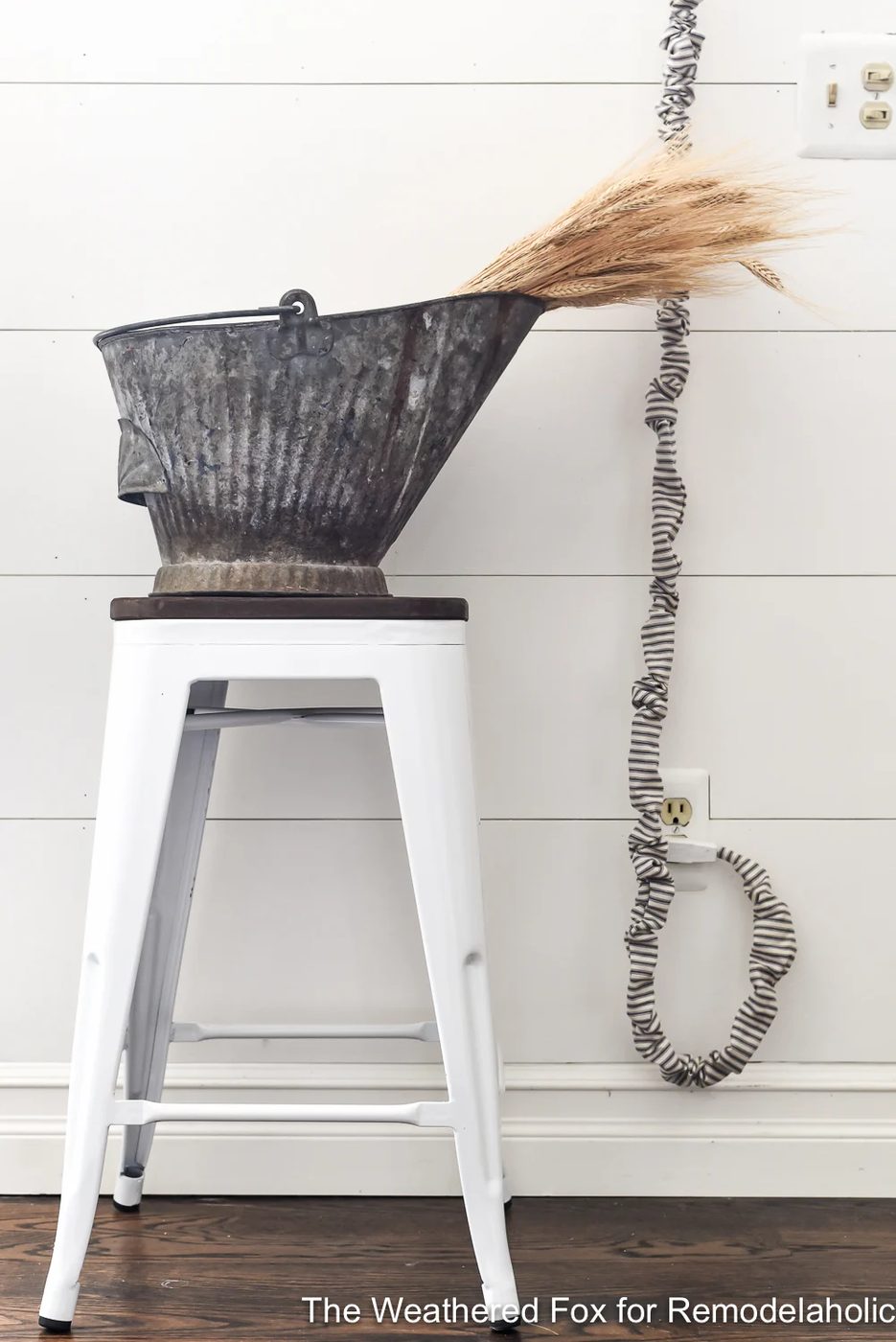 The Weathered Fox Chandelier Makeover 13