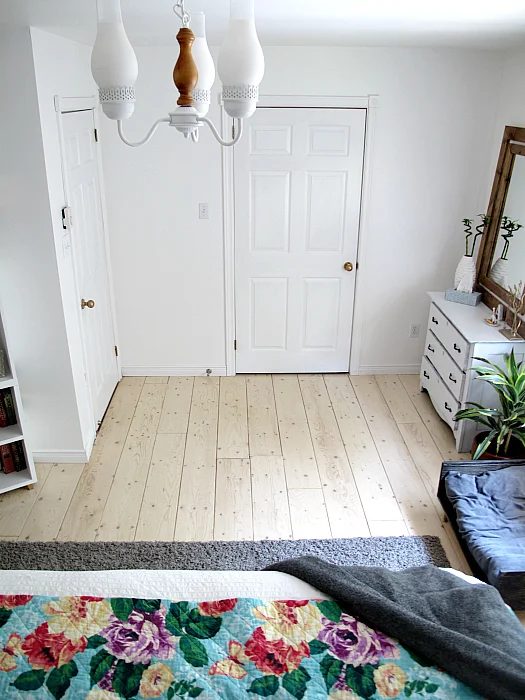 Sharktails, Diy Plywood Plank Floor walkthrough