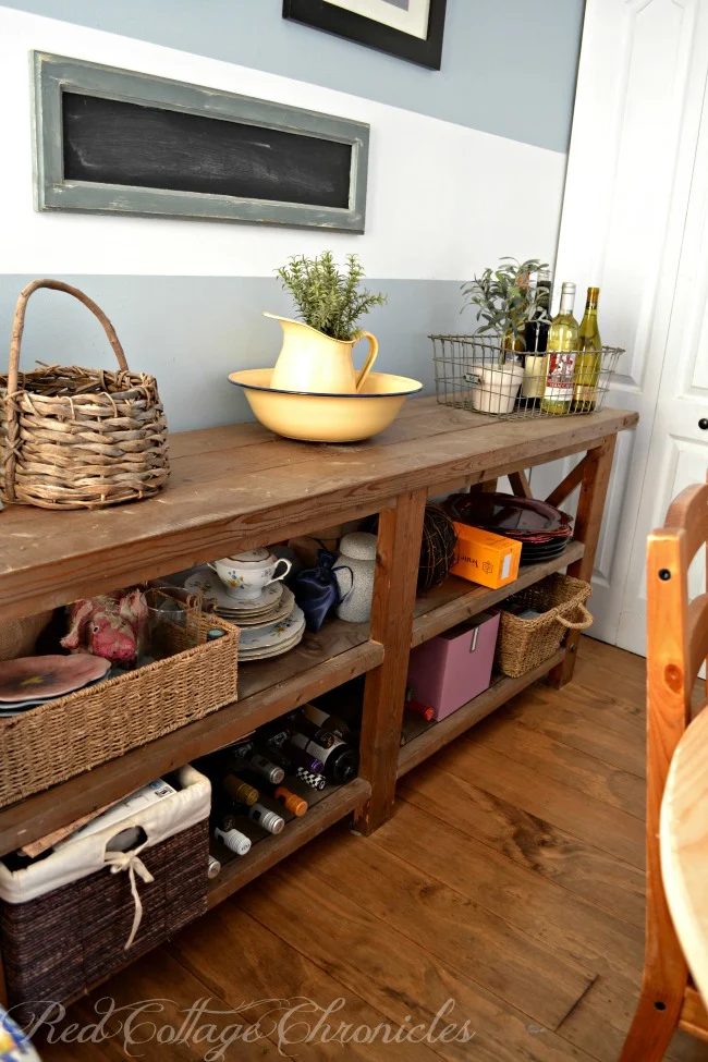 Red Cottage Chronicles, Plywood Floors Update