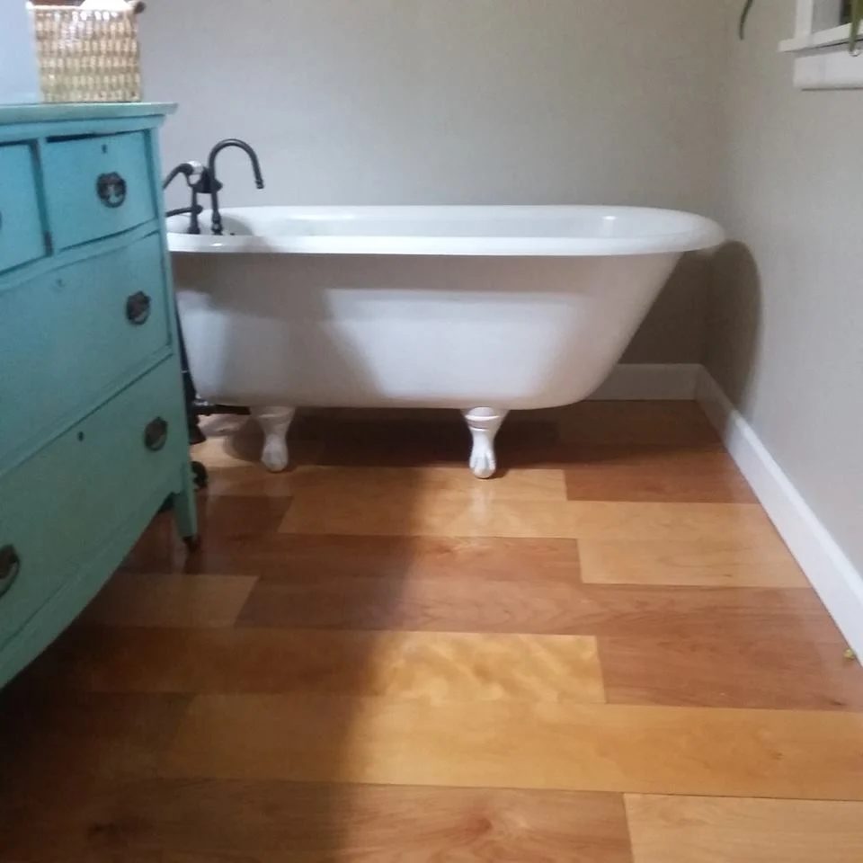 Plywood Plank Flooring, Alexandra Merz 12 6 16, Featured On @Bekob