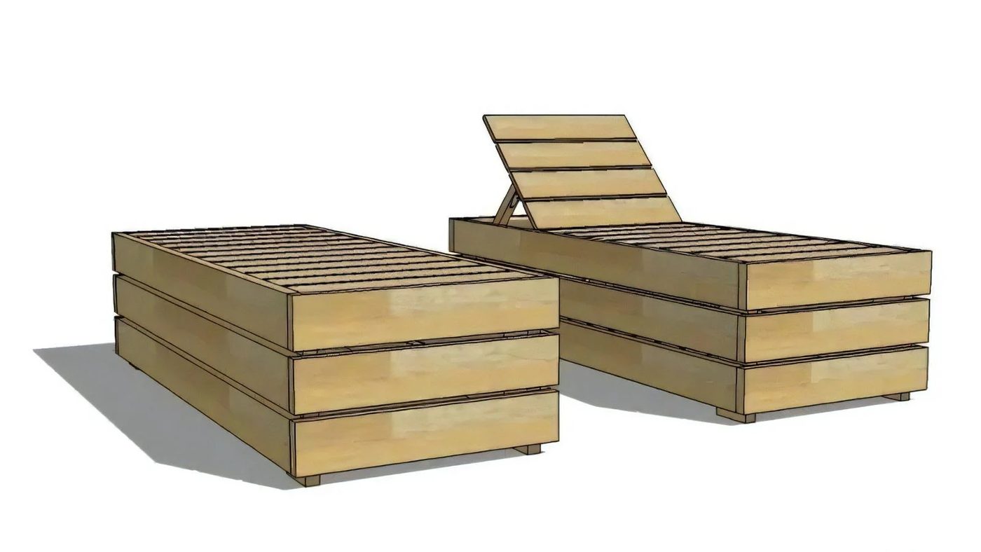 7a Daybed Lounger Overall 050010
