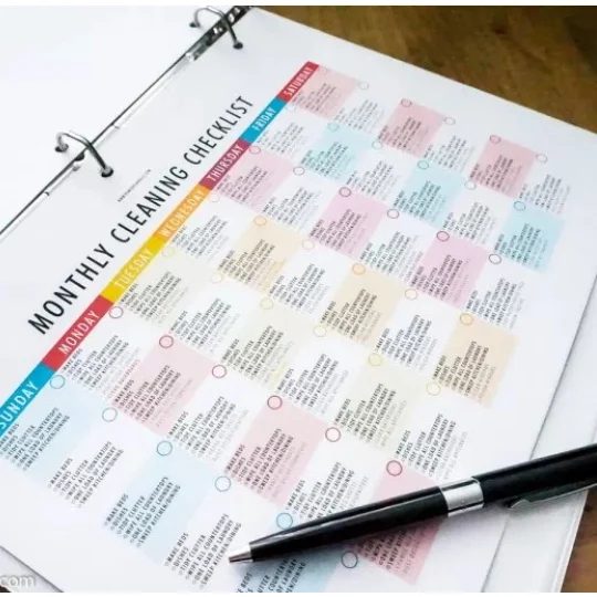 Handmade Cleaning Binder Printables + Spring Cleaning Checklist