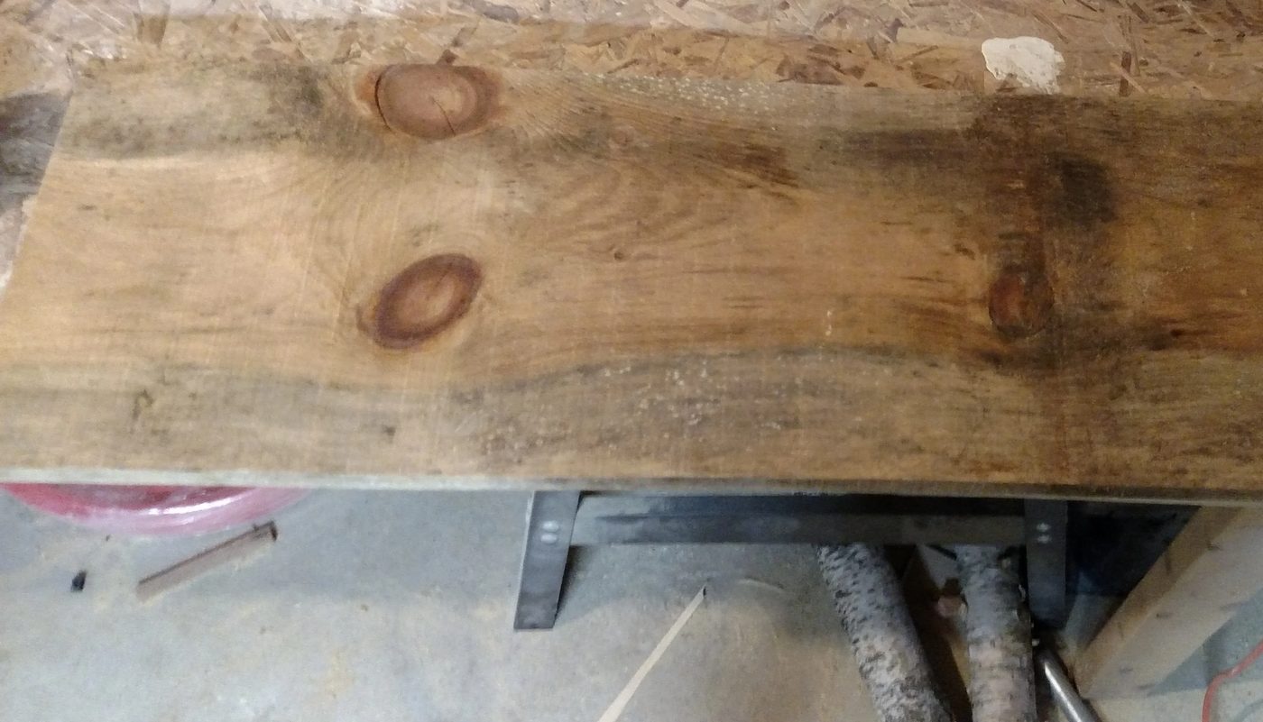 Handmade Reclaimed Longitude/Latitude Sign| Before