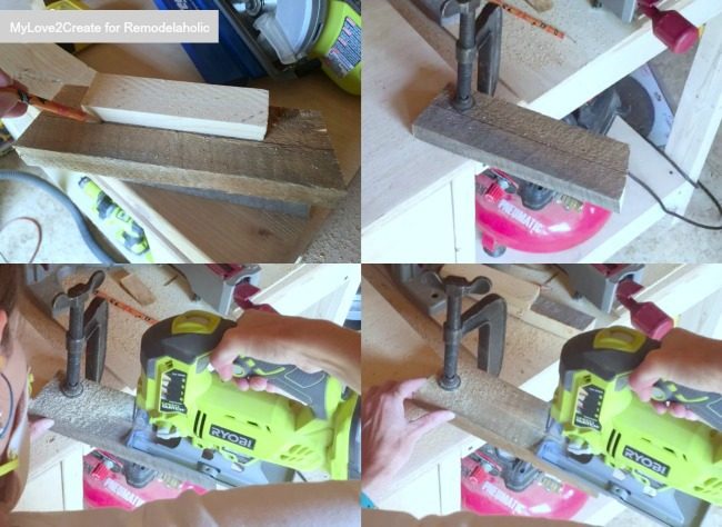 how to rip a board using a jigsaw, handmade reclaimed wood step stool plans