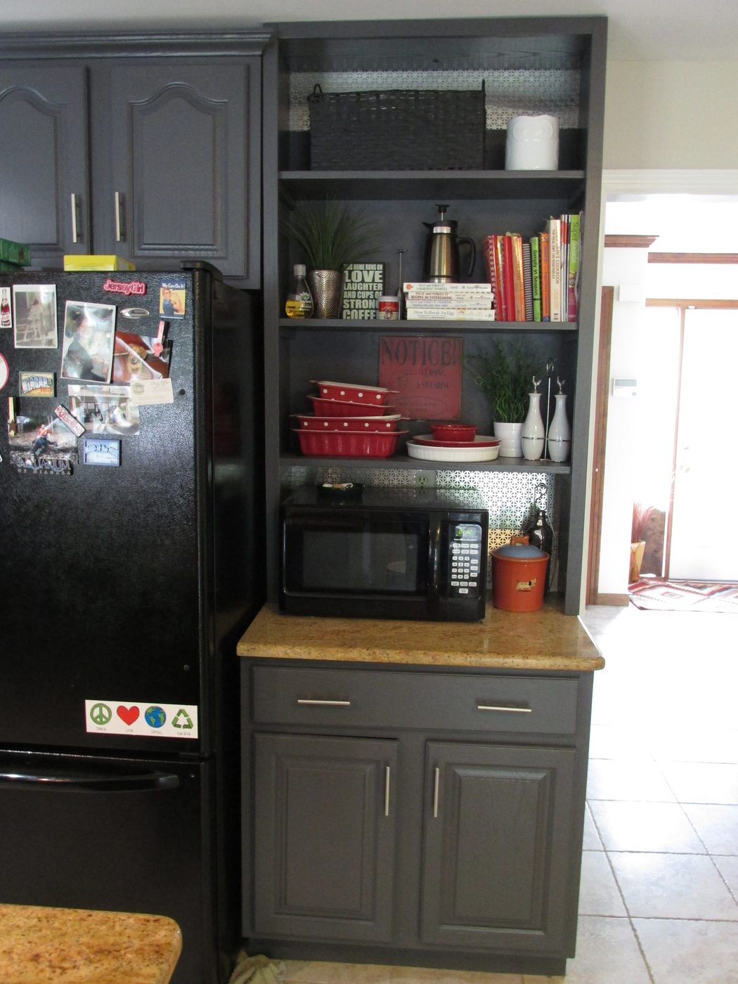 LeeAnn painted kitchen cabinets process review 3