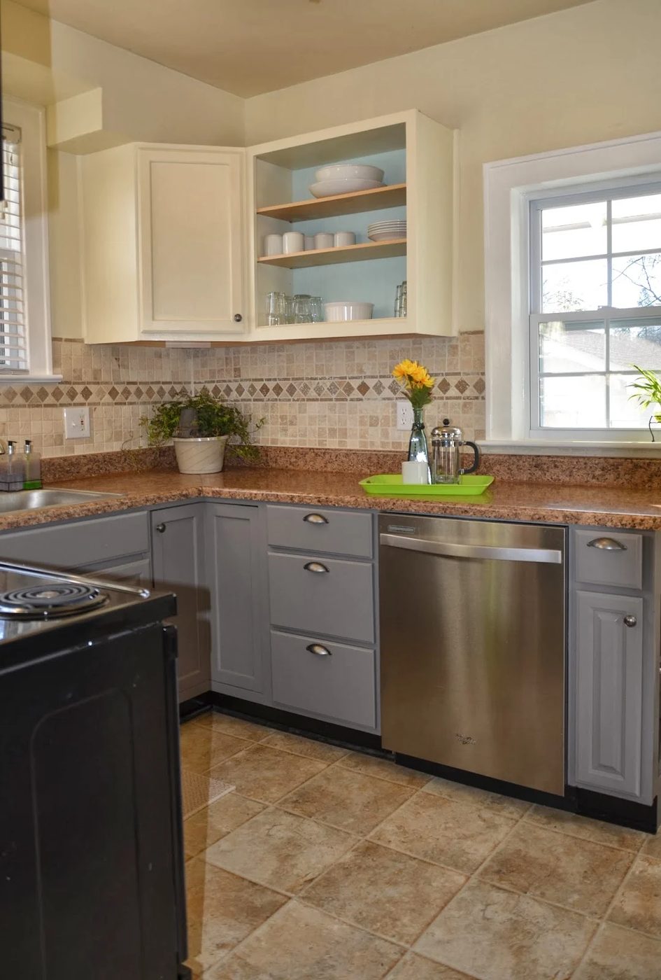 Nan painted kitchen cabinet review