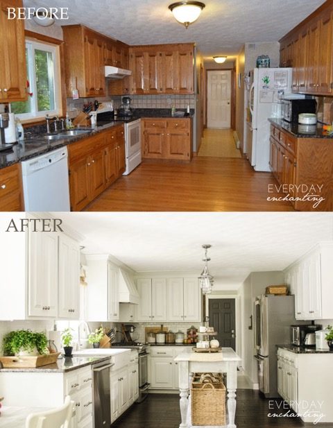 Nina Everyday Enchanting handmade painted oak kitchen cabinets review